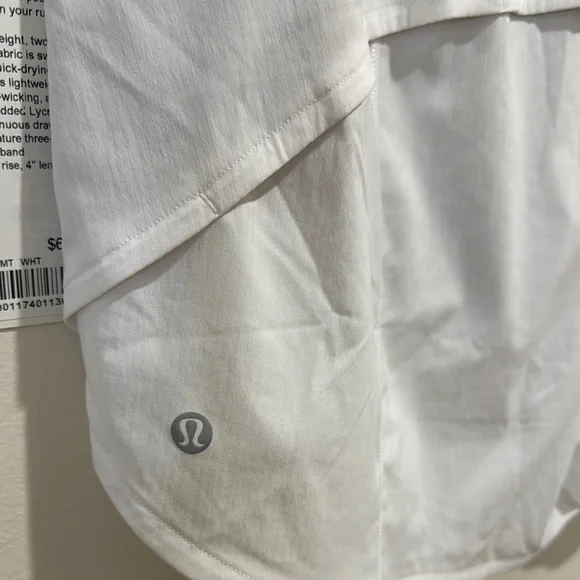 Lululemon Speed Up Shorts - White - Picture 4 of 4